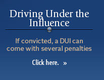 Learn more about DUI penalties